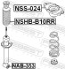 NSS 024 FEBEST ОПОРА ЗАДНЬОГО АМОРТИЗАТОРА