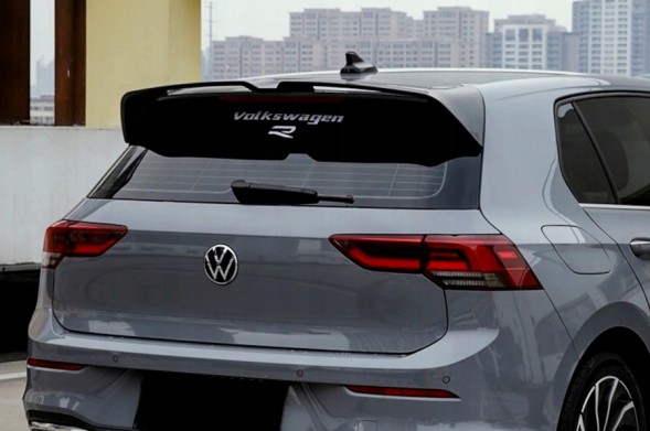 Китай AC-S0061 Лоток спойлер Volkswagen Golf 8 чорний глянець