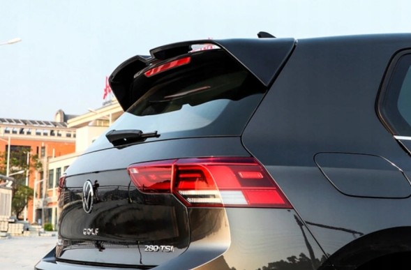 Китай AC-S0061 Лоток спойлер Volkswagen Golf 8 чорний глянець