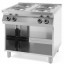 Китай WEW-SC-HP-1006016 Електрична плита Hendi 4x2.6 кВт, сталева основа, 80 см, для гастрономії