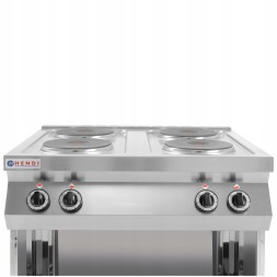 Китай WEW-SC-HP-1006016 Електрична плита Hendi 4x2.6 кВт, сталева основа, 80 см, для гастрономії