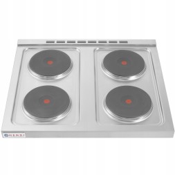 Китай WEW-SC-HP-1006016 Електрична плита Hendi 4x2.6 кВт, сталева основа, 80 см, для гастрономії
