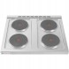 Китай WEW-SC-HP-1006016 Електрична плита Hendi 4x2.6 кВт, сталева основа, 80 см, для гастрономії