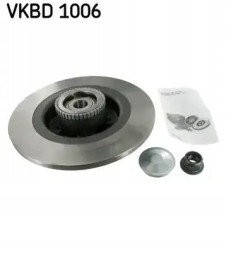 SKF VKBD 1006 Гальмівний диск задній vkbd 1006 skf renault megane