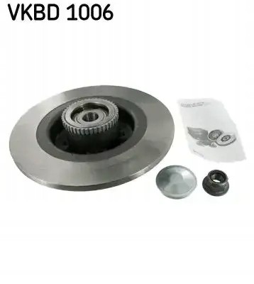 SKF VKBD 1006 Гальмівний диск задній vkbd 1006 skf renault megane