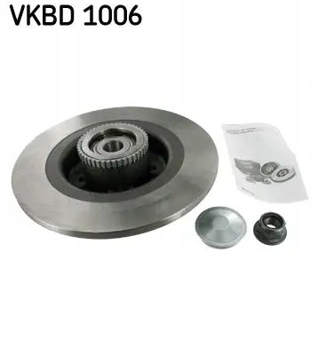 SKF VKBD 1006 Гальмівний диск задній vkbd 1006 skf renault megane