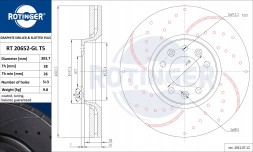 Rotinger RT 20652-GL T5 Диск rotinger rt 20652-gl т5