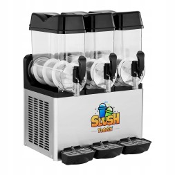 Китай WEW-SC-HP-1009018 Гранатор Royal Catering 3x12л Диспенсер для напоїв Слаш для закладів харчування