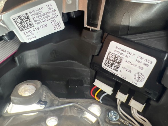 Volkswagen OE 5H0419089FR, DWP5H0419089FROE Мультифункціональне кермо VW Tiguan 5NA 5H0419089FR Нове оригінал