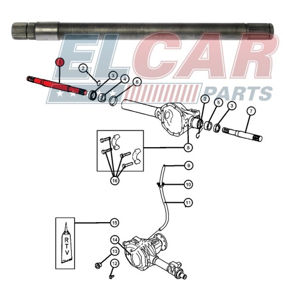 Dorman 52069886 Розмістіть ПРАВУ шарнірну ланку Dodge Ram 1500 02-05
