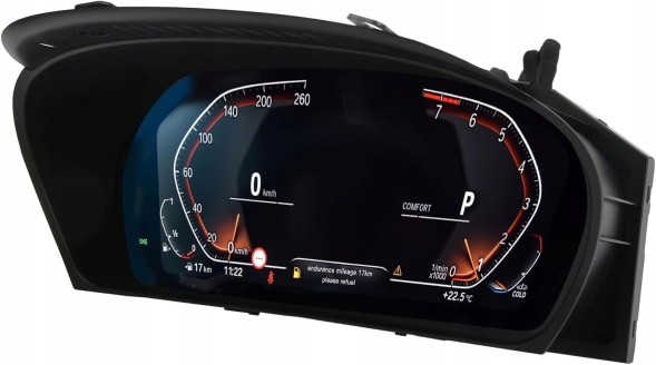 Китай BMW E60 E61 E63 E64 2003-2009 LICZNIK CYFROWY Virtual BMW E60 E61 E63 E64 2003-2009 ЦИФРОВИЙ СПІДОМЕТР ПРИЛАДОВА ПАНЕЛЬ LCD DIGITAL DASHBOARD