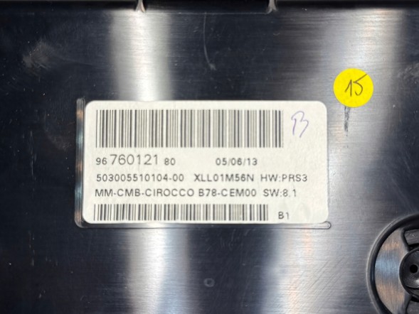 Citroen OE 5907090996365 СЧІТЧИК СПІДОМЕТРА CITROEN C4 PICASSO 9676012180 НОВА МАТРИЦЯ