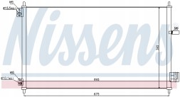 Nissens 940293 Конденсатор, кондиціонер nissens 940293