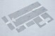 BMW OE 2464288 51142464288 КОМПЛЕКТ ЧОРНИХ СПОРТИВНИХ НАКЛЕЙОК МАСКА + КРИШКА БАГАЖНИКА ДЛЯ MINI F57 F56