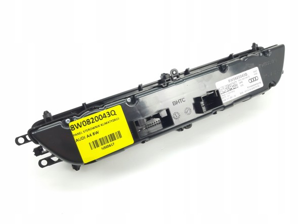 Volkswagen OE 8W0820043Q, 8W0820043A ОРГ ПАНЕЛЬ КОНТРОЛЕРА КОНДИЦІОНУВАННЯ ПОВІТРЯ AUDI A4 8W