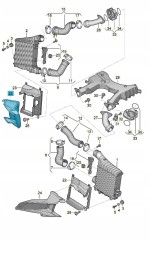 Audi OE НОВИЙ ОРИГІНАЛЬНИЙ AUDI 4H0117336E ПОВІТРЯНИЙ КЕРМО