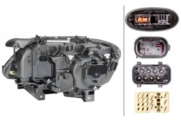 Hella 1ZS 009 044-521 Прожектор лампа права бі-ксенон