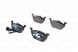 Bosch 0 986 494 019 + 0 986 479 098 VW CADDY III (2KB, 2KJ, 2CB, 2CJ) Колодки передні дискові гальмівні Bosch VW CADDY III 3 2K 280 мм